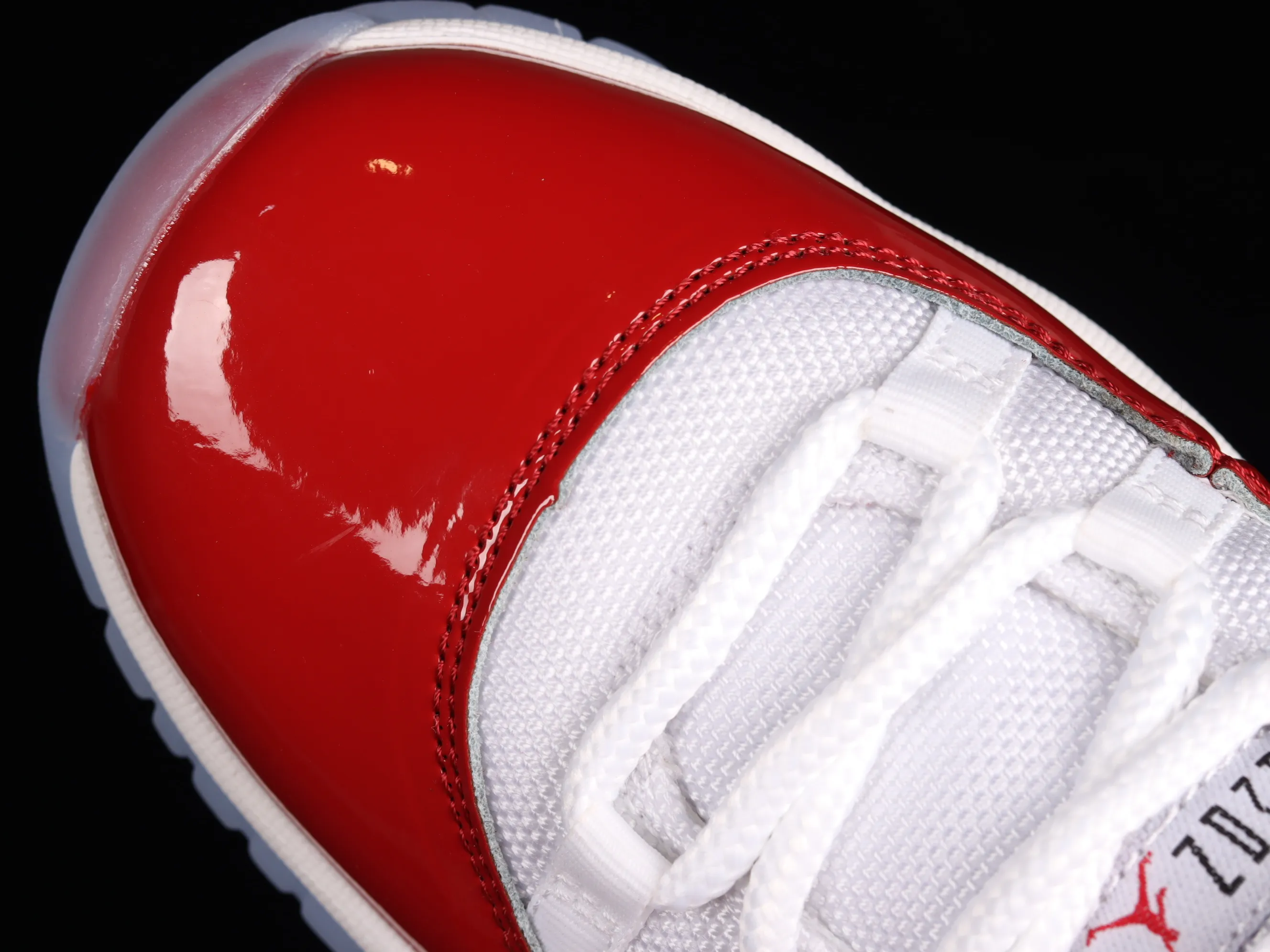 All categories Air Jordan Jordan series basketball shoes Air Jordan 11 Air Jordan 11 "Cherry" AJ11 Joe 11 cherry red genuine standard genuine carbon women's high-top basketball shoes 378038-116